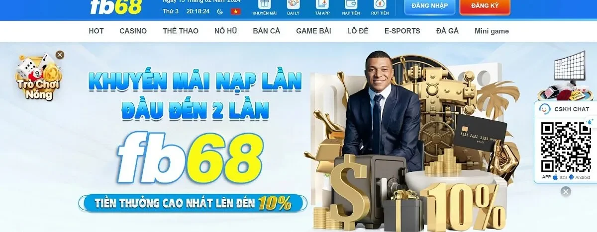 Fb68 nhà cái hàng đầu châu á