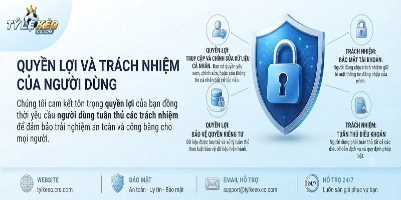 Chính sách bảo mật và trách nhiệm của người dùng