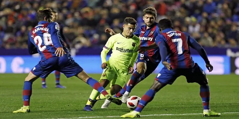 soi kèo Levante vs Barcelona - Kèo đặt cược