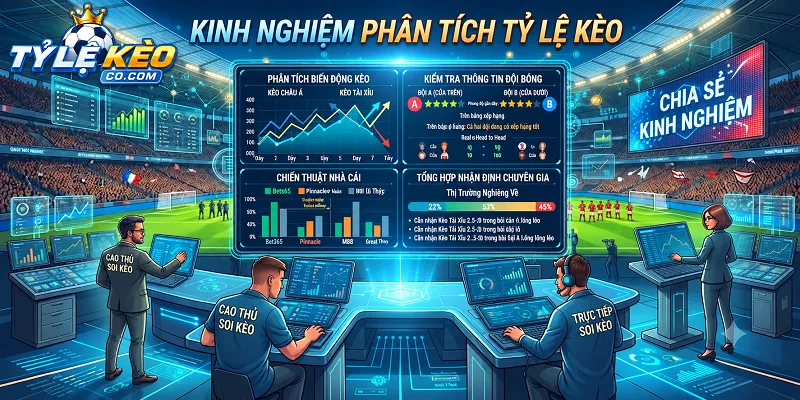 Kinh nghiệm phân tích tỷ lệ kèo từ chuyên gia